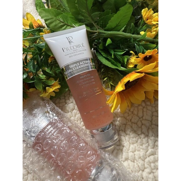 Prédiré Triple Acting Facial Cleansing Scrub Collagen Vitamin E Apple & Grape - Picture 3 of 7